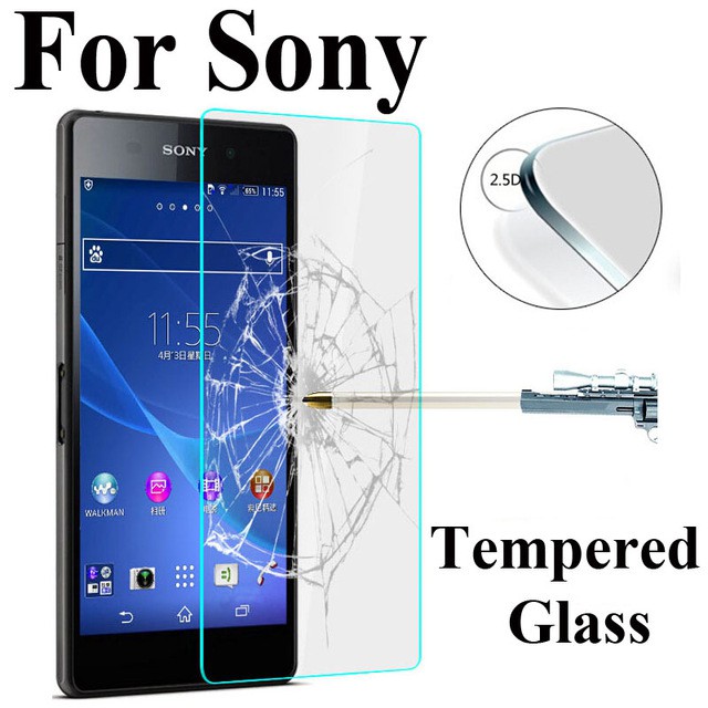 Kính cường lực bảo vệ toàn màn hình thích hợp cho Sony X XP XZ1  Xperia 5 20 xa xa2 Ultra xa3 10 xz4 xz2 XA1 Ultra Plus