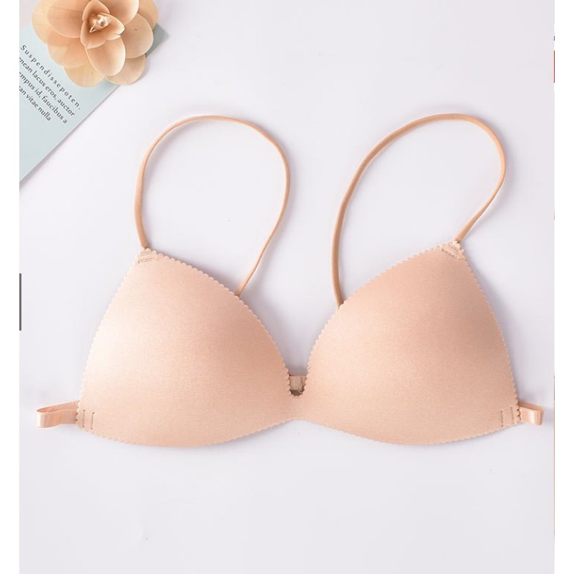 Áo Bra Dây Mảnh Đúc Su Không gọng, Áo Lót Nữ, Nhẹ Nhàng, Đơn Giản, Quyến Rũ