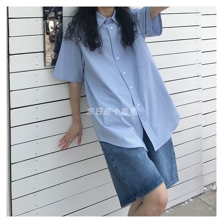 Quần short denim COZOK lưng cao ống rộng phong cách cổ điển