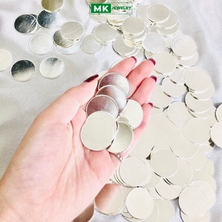 Đồng xu bạc nguyên chất, mang lại tài lộc, may mắn, đánh gió - MK Jewelry