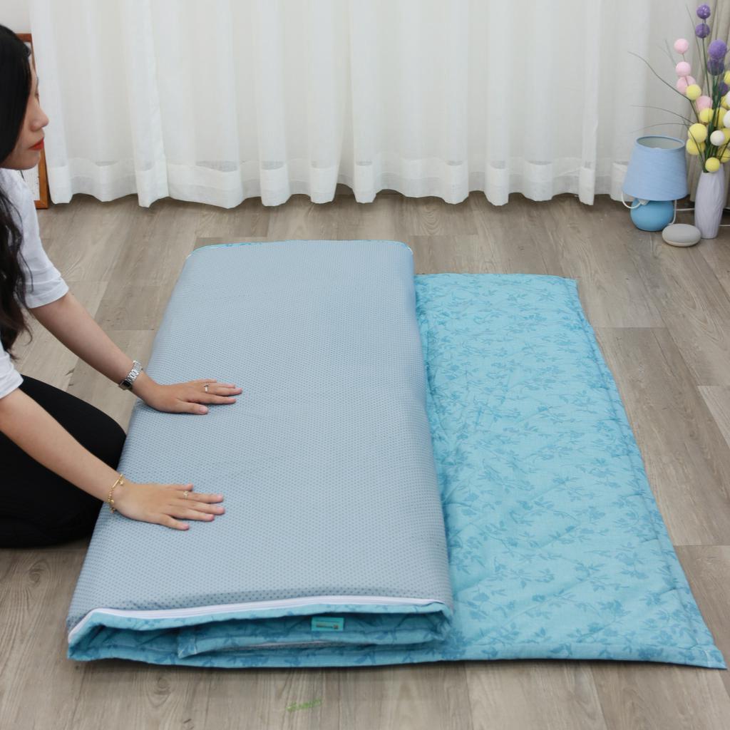 Nệm trải sàn đa năng K-Bedding By Everon chất vải MicroTencel - Giao màu ngẫu nhiên