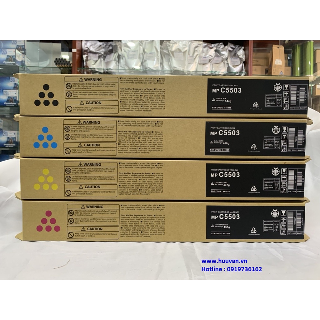 Ống mực Ricoh C4503/5503 dùng cho máy photo Ricoh MP C4503/5503/6003