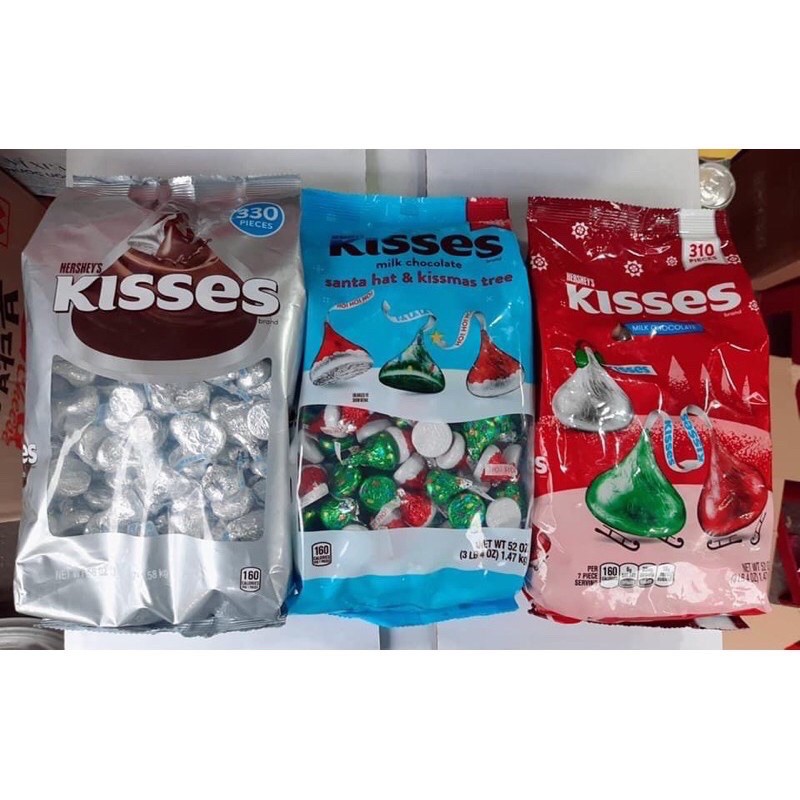 [12/2022]Kẹo socola sữa kisses Mỹ 1.58kg