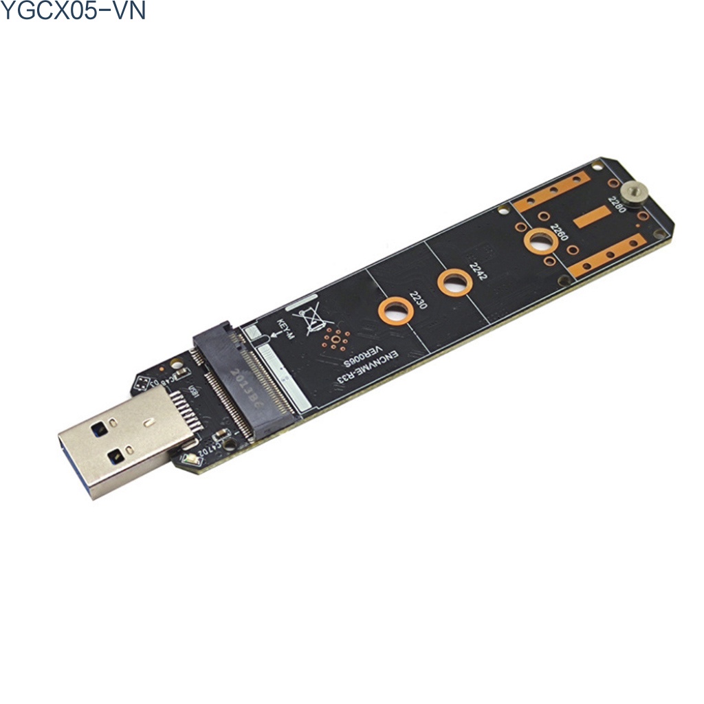 Thẻ Chuyển Đổi Usb 3.1 Sang M.2 Nvme Ngff Ssd 10gbps Rtl9210B M2 Ssd Sang Ngff Cho 2242 / 2260 / 2280 | BigBuy360 - bigbuy360.vn