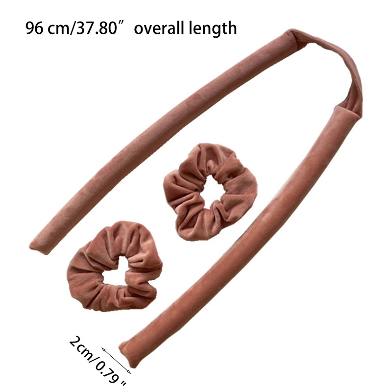 Kẹp Uốn Tóc Không Đau Mềm Mại Bằng Nhiệt