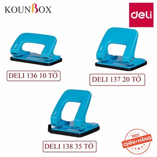 Combo 3 Dụng cụ đục lỗ giấy Deli