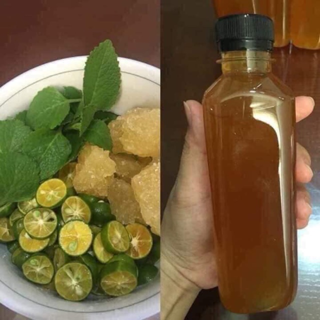 Siro quất hùng chanh đường phèn