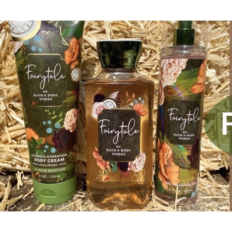 [Auth]Sản phẩm tắm dưỡng xịt thơm lưu hương toàn thân Bath and Body Works-Fairytale