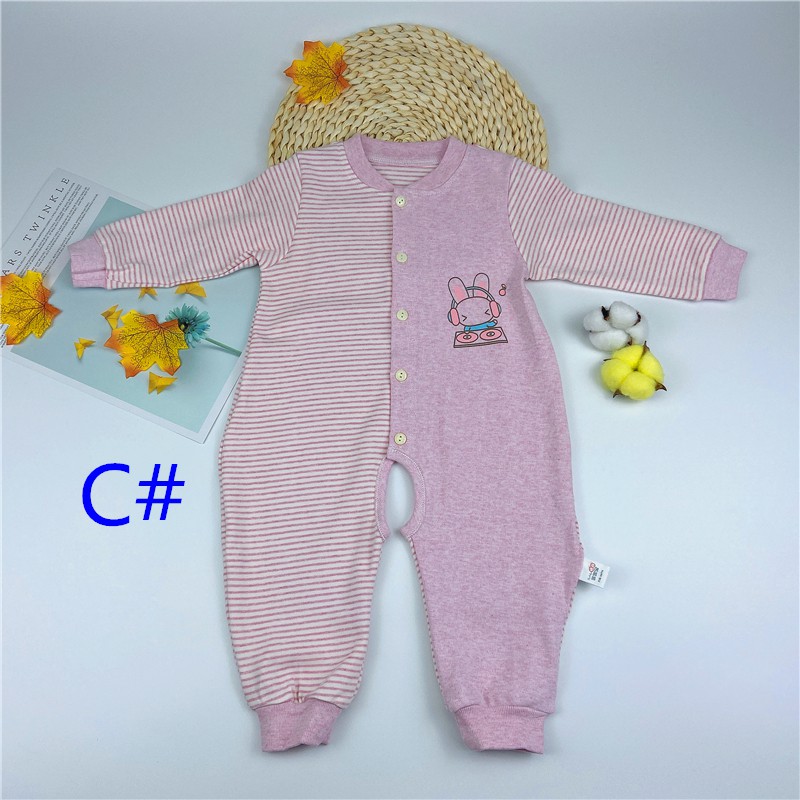 High Cotton Baby Romper Newborn Clothing Jumpsuits Boy Girl Underwear and pyjamas Bộ Đồ Ngủ Liền Thân 100% Cotton Cho Bé 0-12 Tháng Tuổi