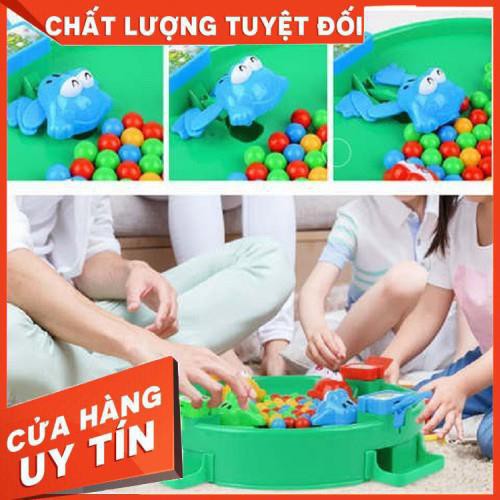 Đồ chơi Ếch ăn bi rèn luyện khả năng khéo léo cho bé