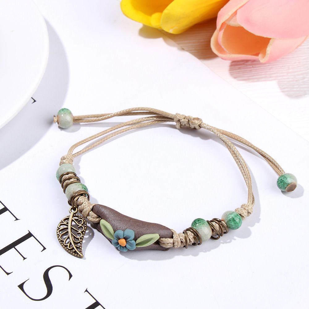 Vòng tay chuỗi hạt dễ thương thanh lịch sáng tạo cho nữ