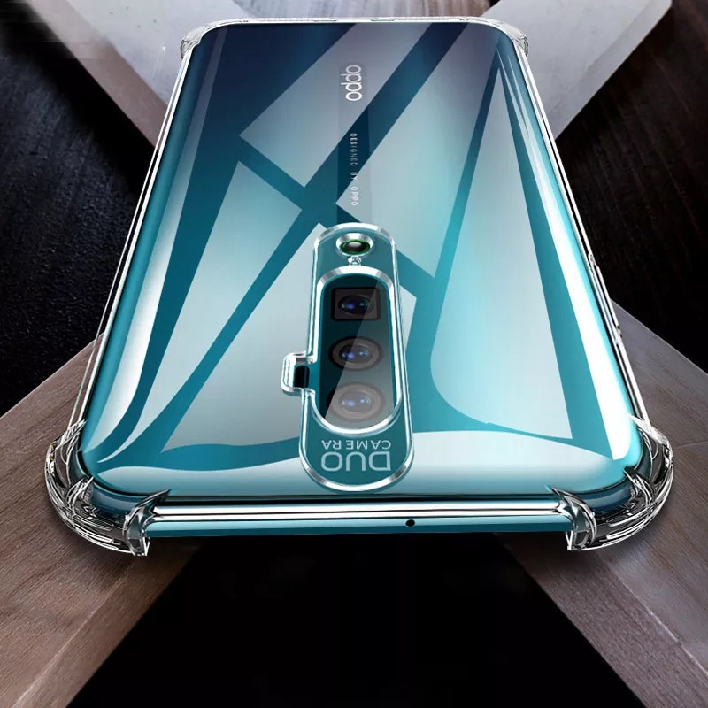 Ốp lưng Oppo F11 Pro dẻo trong suốt lồi 4 góc chống sốc lâu ố vàng ôm khít máy