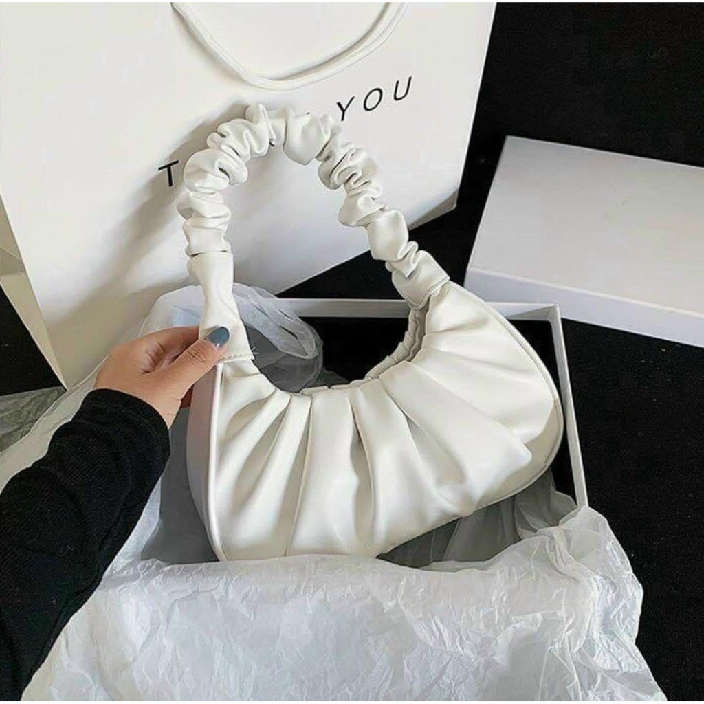 Túi kẹp nách chun đen trắng