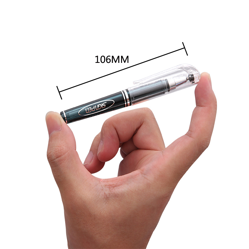 Bút bi mực đen ngòi 0.5mm bỏ túi