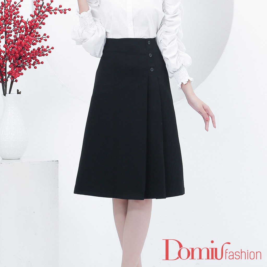 Chân váy công sở dài phối cúc_MJK001 | BigBuy360 - bigbuy360.vn