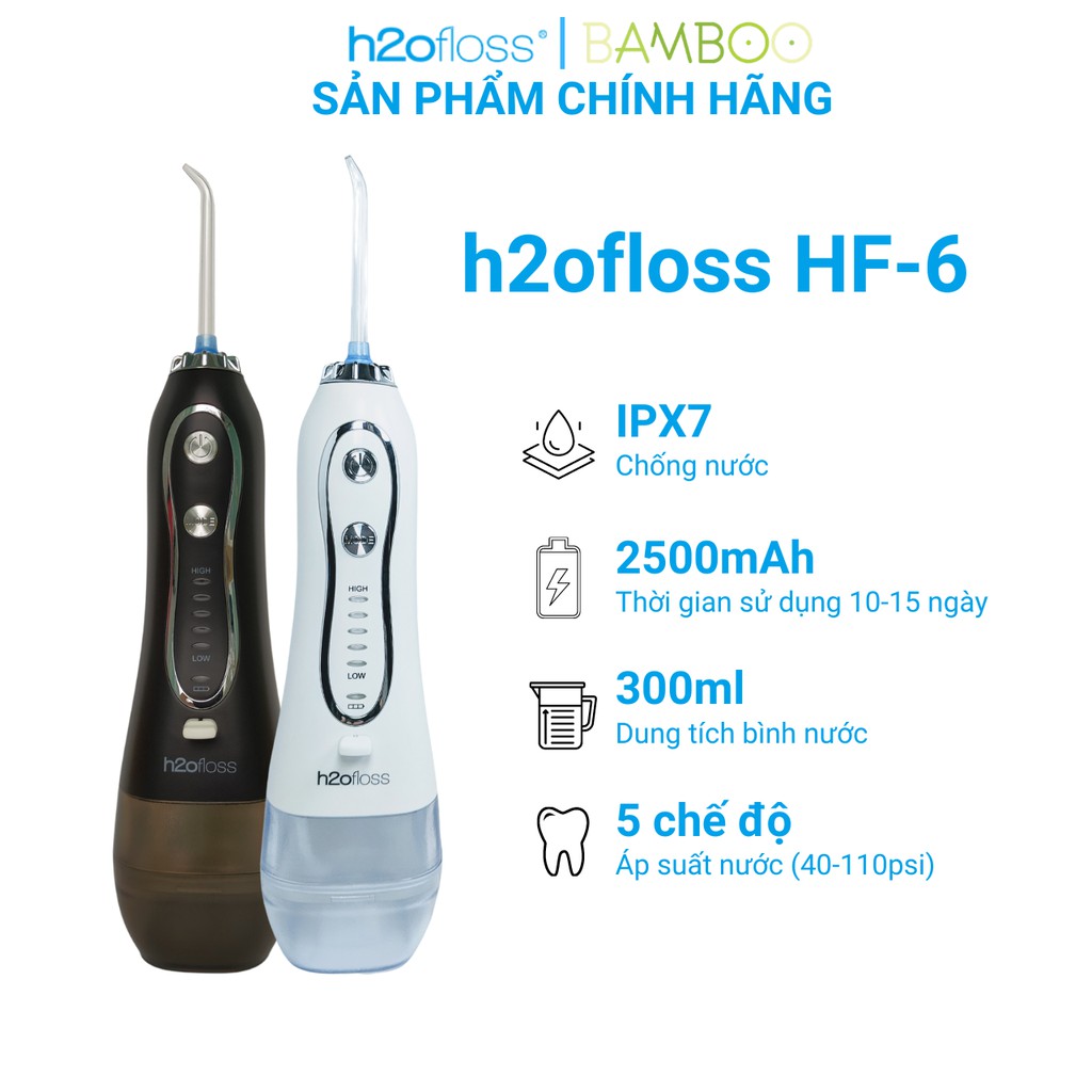 Tăm nước, máy tăm nước H2OFLOSS HF- 6