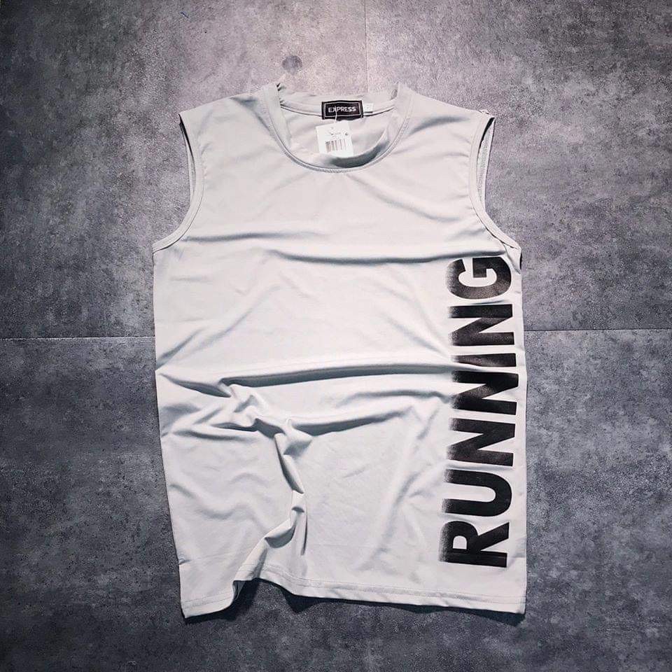 Áo ba lỗ nam Urano , Áo tanktop sát nách nam RUNNING