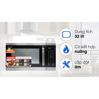 Lò vi sóng Sharp R-C932XVN-BST