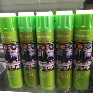 Bình Xịt Bọt Tuyết Vệ Sinh Đa Năng Handboss- yani Nhanh chóng loại bỏ các bụi bẩn trên mọi bề mặt