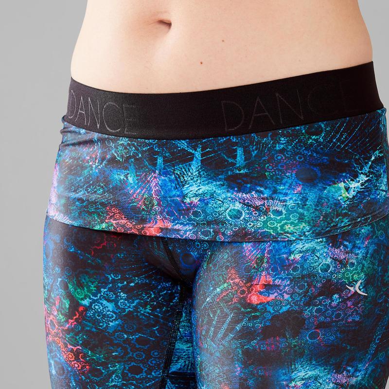 Quần legging nhảy thẩm mỹ cho nữ Decathlon STAREVER màu trắng size L