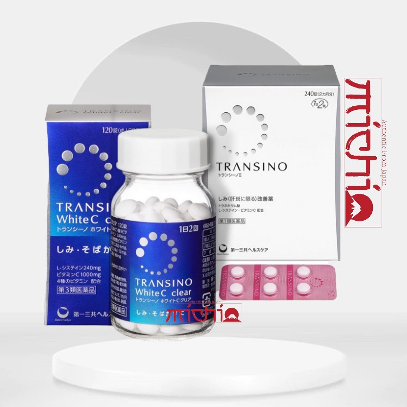 Mua Viên uống mờ nám, sáng da Transino 240 viên (Mẫu Trắng) Transino ...