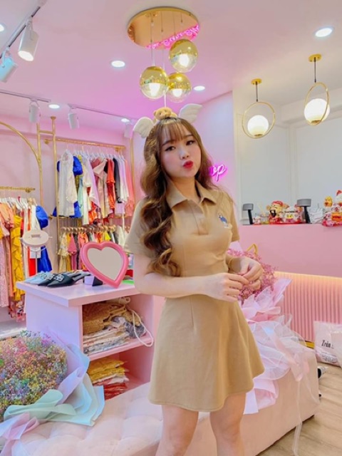 Set áo thun kèm chân váy siêu hot