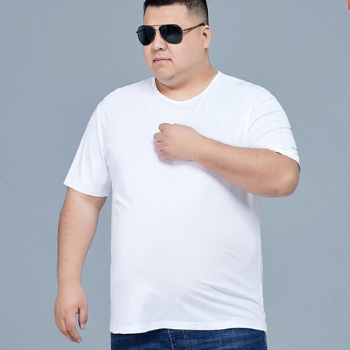 Áo bigsize tay ngắn 🔸NTT BZ🔸 Áo thun Big size nam nữ cotton trắng đen XL 2XL 3XL 4XL 5XL | BigBuy360 - bigbuy360.vn