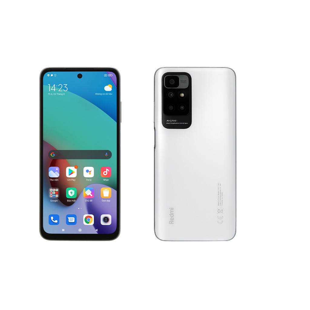 Ốp lưng cho điện thoại Xiaomi Redmi 10 dẻo trong suốt cao cấp 0.6mm, Ốp dẻo đen Redmi 10