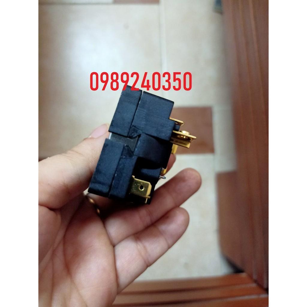 Bộ rơ le tecmic khởi động block tủ lạnh Electrolux hàng mới chính hãng