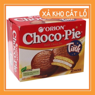 Bánh chocopie mini hộp 2 cái - bánh nhân kem mềm có socola