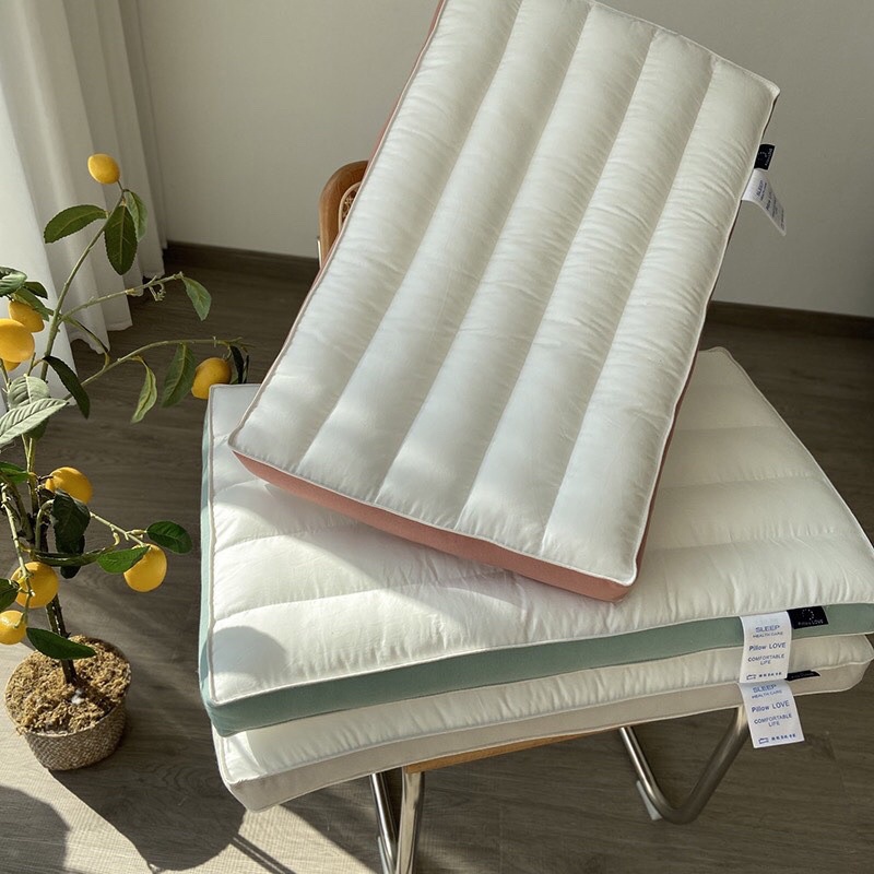 GỐI MATXA CAO CẤP GIÚP CẢI THIỆN ĐAU MỎI VAI GÁY,gối tầm thấp nặng 2,6kg 1 đôi(2 chiếc)