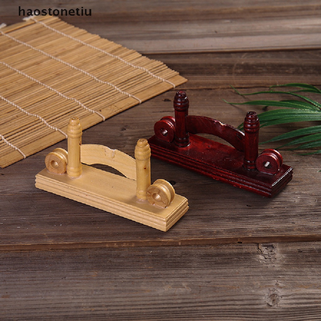 Giá Đỡ Quạt Để Bàn Bằng Gỗ Phong Cách Trung Hoa Cổ Điển