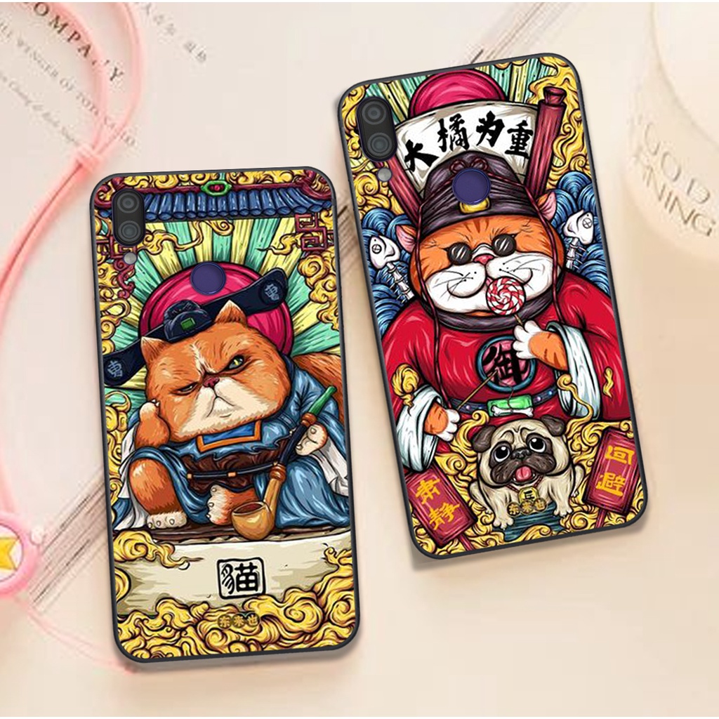 ⚡ Siêu Rẻ ⚡Ốp lưng  XIAOMI REDMI 7 / REDMI NOTE 7 / REDMI NOTE 7 PRO in hình  MÈO THẦN TÀI cực đẹp-BEOCASE