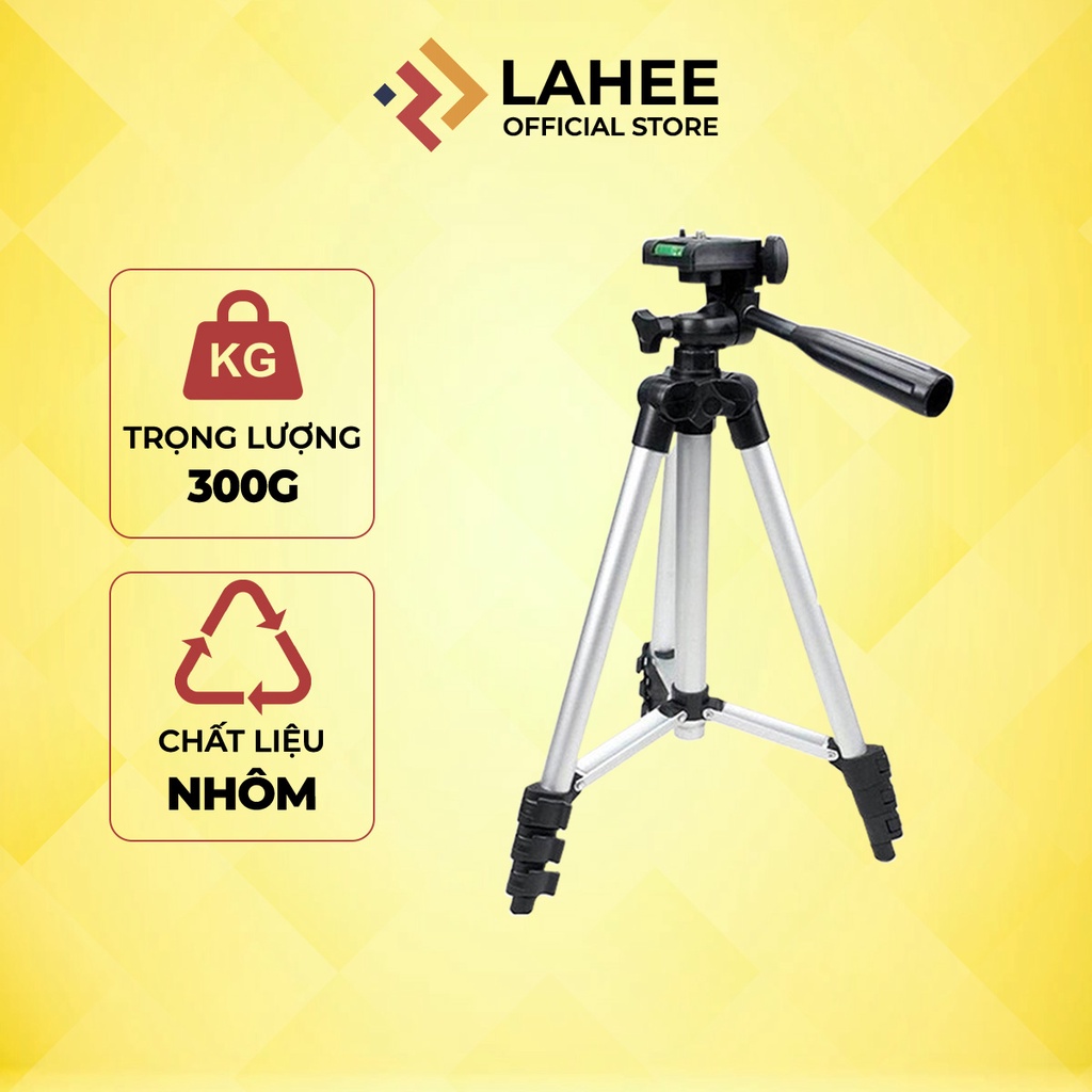Gậy 3 chân chụp hình máy ảnh, điện thoại, livestream, quay tiktok Tripod TF - 3110 - LAHEE 15CDDT