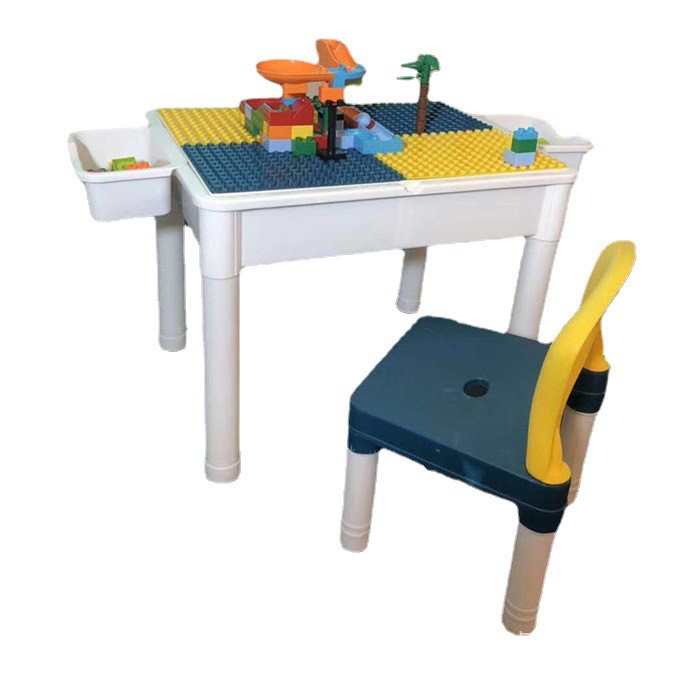Bộ bàn Lego đa năng cho bé, Bàn học cho bé