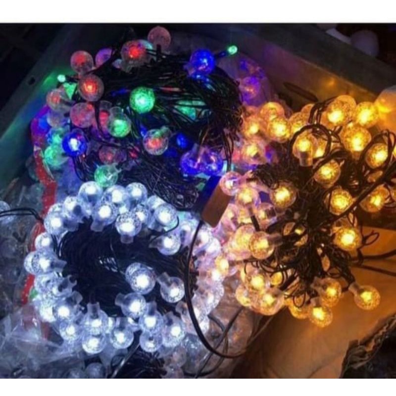 Dây led Năng Lượng Mặt Trời loại 12m/100 bóng