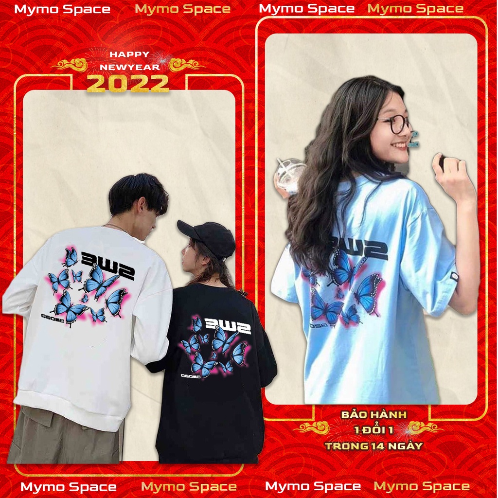Áo Thun @SWE BƯỚM BUTTERFLY FULLTAG | Áo Thun COTTON 100% | SWE CHUẨN CAO CẤP 1:1 LOCAL BRAND