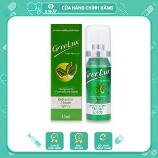 Greelux - Xịt thơm miệng thảo dược ( Lọ 12 ml) - BN008