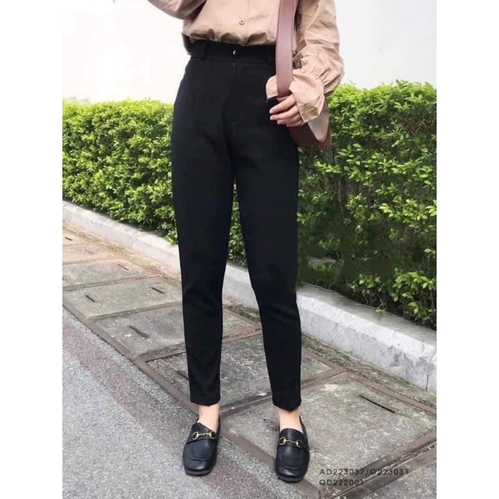 quần BAGGY TÂY màu đen chất đẹp vnxk t-8