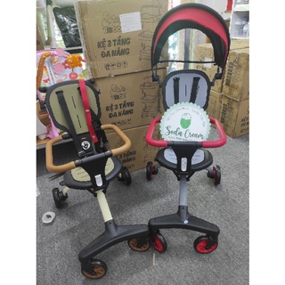 [CHÍNH HÃNG] Xe đẩy gấp gọn Vovo playkid/VOVO 2022