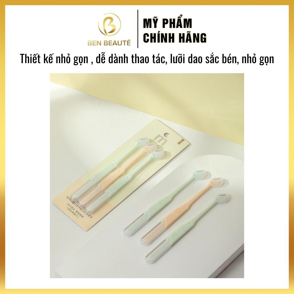 Dao Cạo Lông Mày Set 3 Cây Malian [Nội Địa Trung]