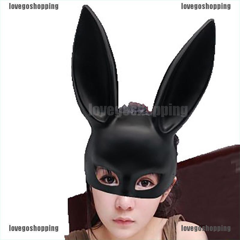Mặt nạ hóa trang hình thỏ gợi cảm thích hợp cho Halloween/tiệc tùng/quán bar