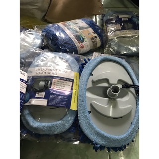 Cây lau xe hơi - lau vách tường Homeinno cán 1.5 m + 01 tấm dự phòng