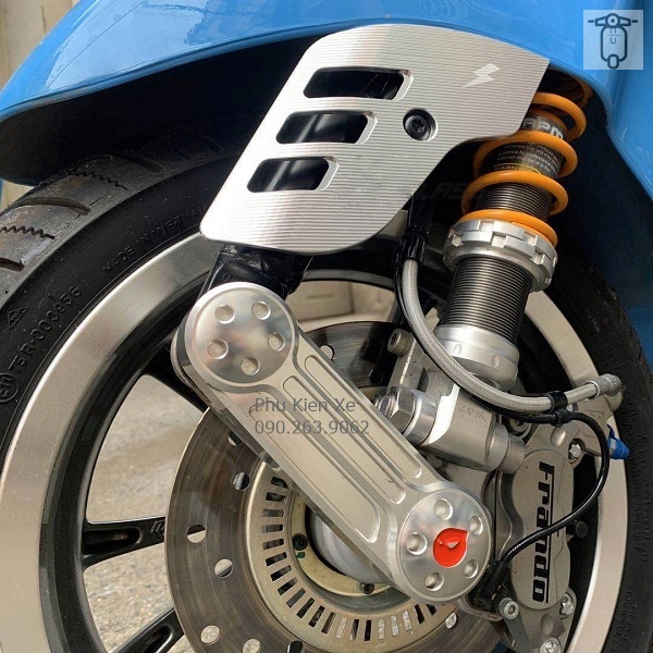 Ốp Che Phuộc Vespa Hàng CNC Full Nhôm Cao Cấp