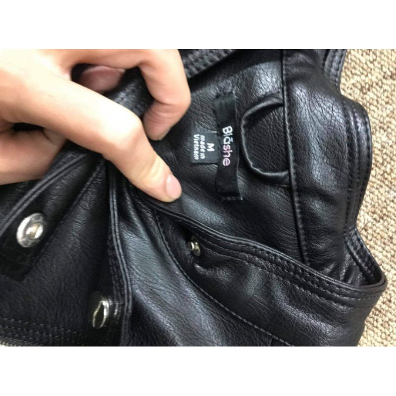 Áo da hàng xuất xịn.