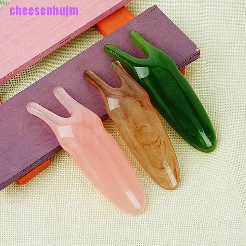 Gậy Mát Xa Bằng Đá Gua Sha Hình Con Sâu