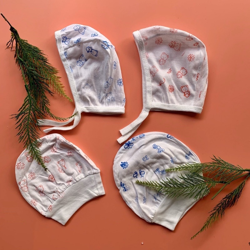 Mũ sơ sinh mềm, mũ cotton sơ sinh