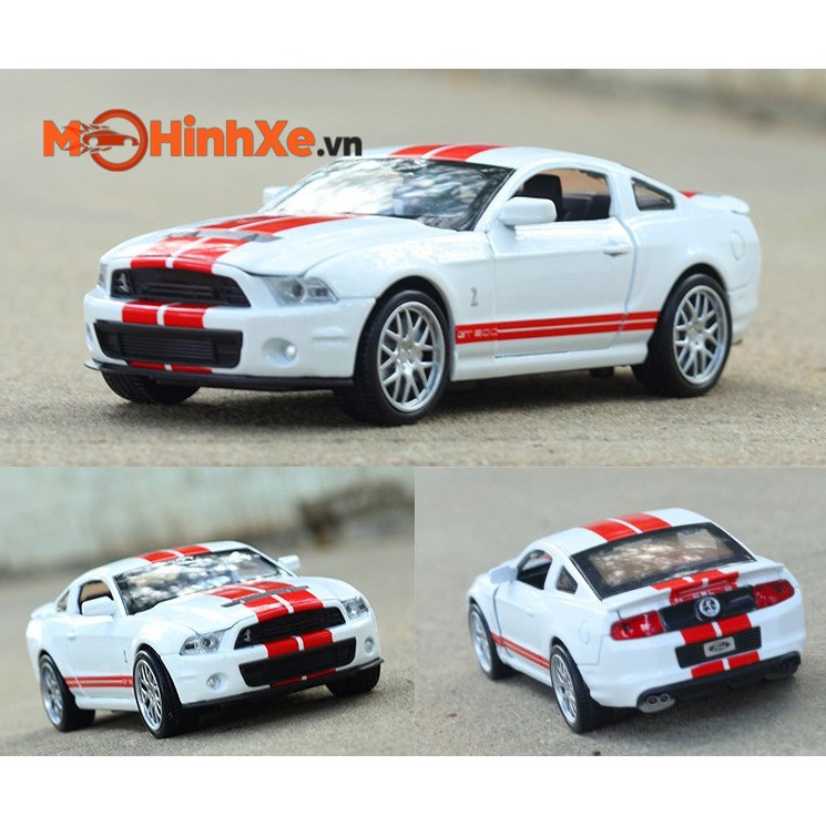 MÔ HÌNH XE FORD SHELBY GT-500 tỉ lệ 1:32 DOUBLE HORSES