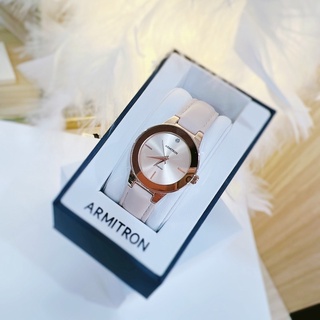 Đồng hồ nữ Armitron dây da, kích thước 30mm