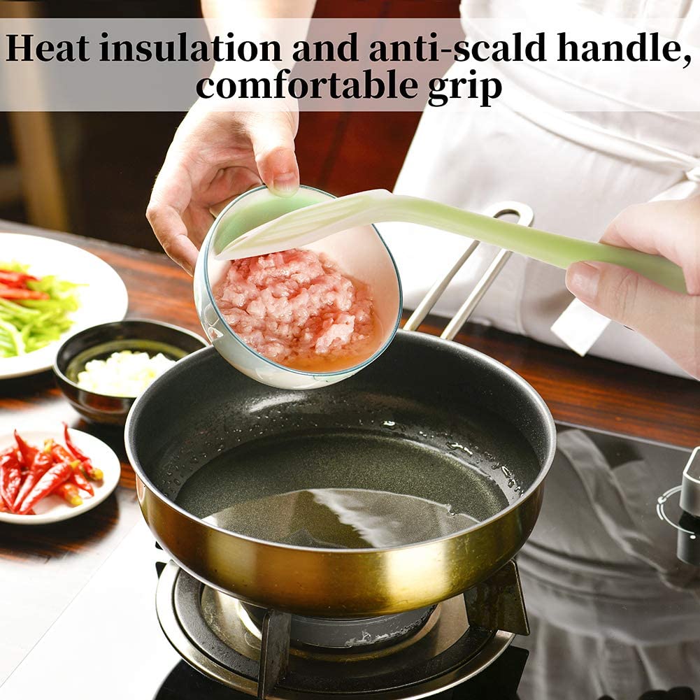 Xẻng silicon ANAEAT chống dính phù hợp cho lật thức ăn chiên trên chảo